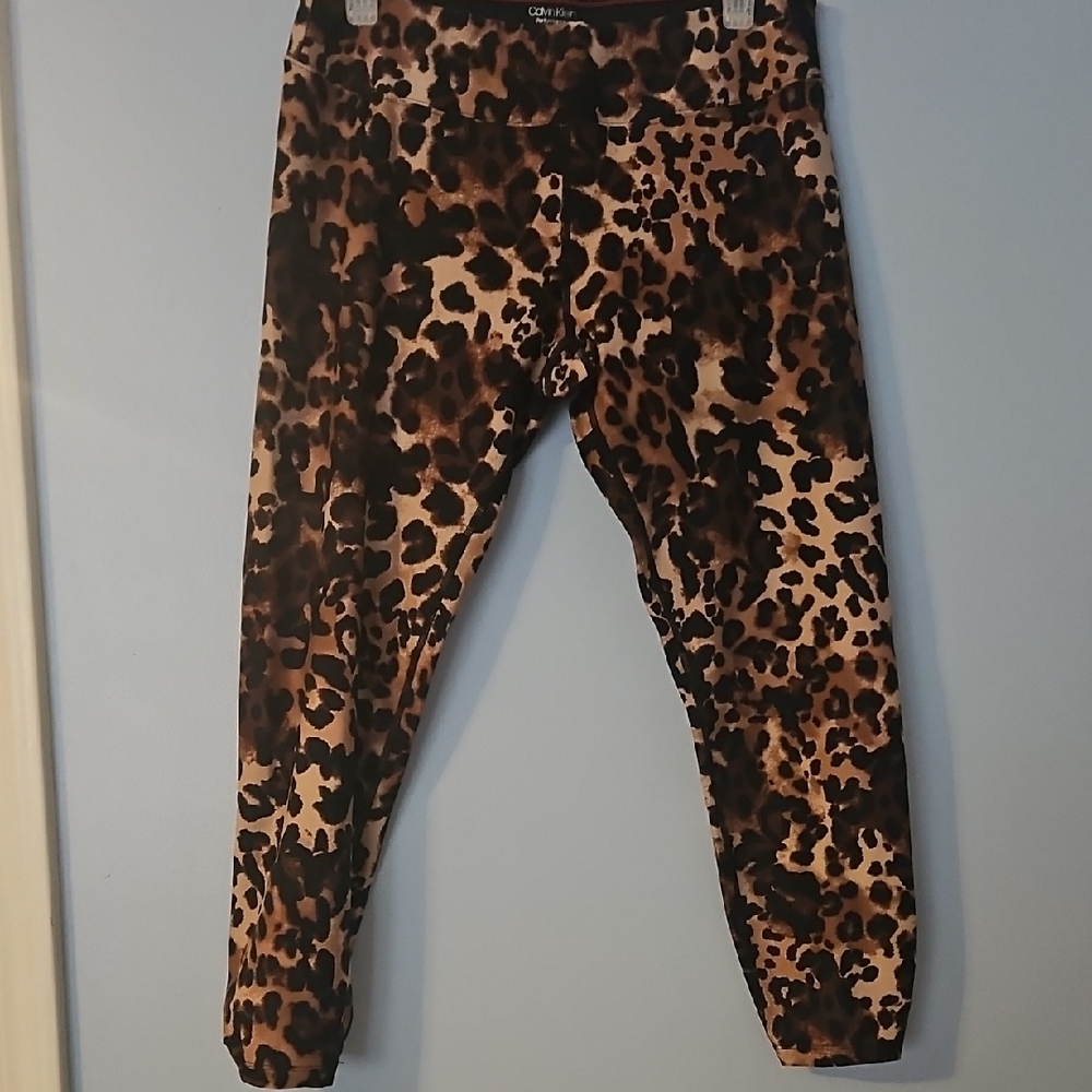 Calvin Klein Animal Print Leggings